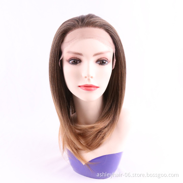 Wigs And Weave Cheap Synthetic Lace Front Wigs Sale With Lowest Price Heat High Temperature Resistant Fiber Hair Color T1B 27
